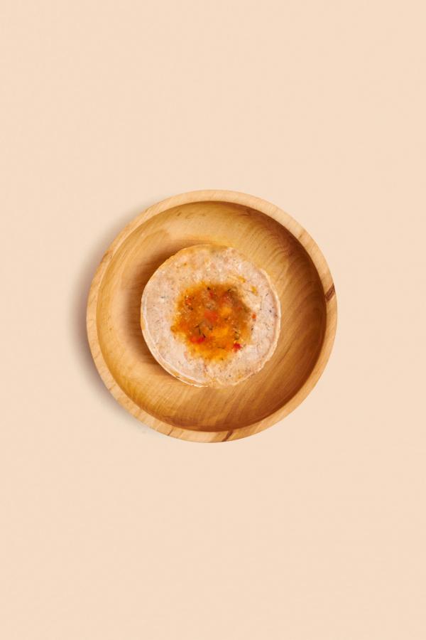 Terrine mit mediterranen Gemüsekern